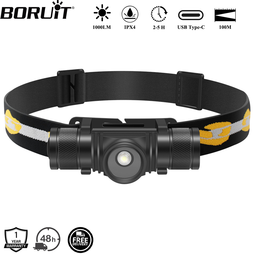 BORUiT D20 Zoom LED Headlamp 1 - Lolin D32 recension och pris