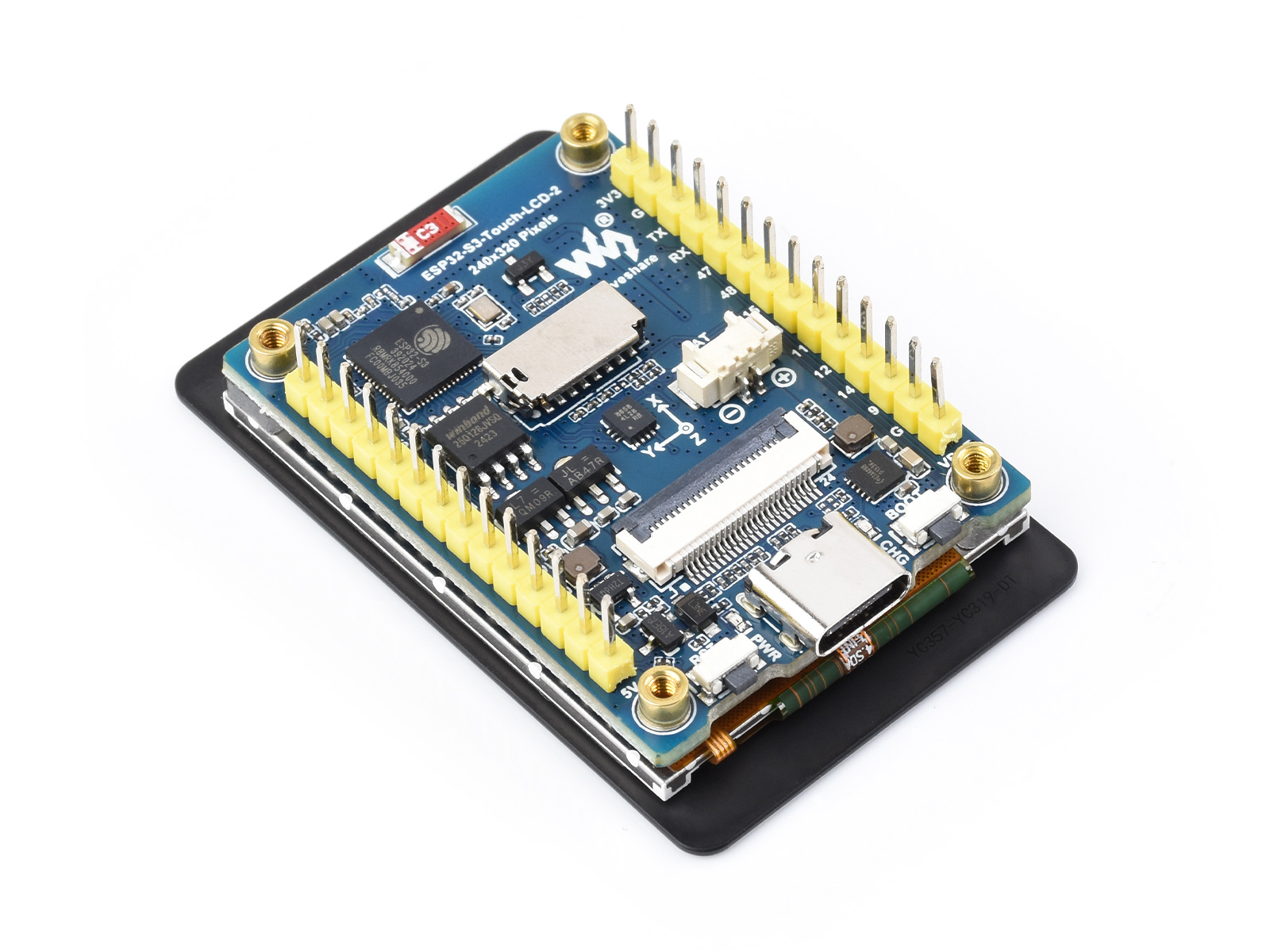 Waveshare ESP32-S3 2inch Capac - Waveshare Esp32 recension och pris
