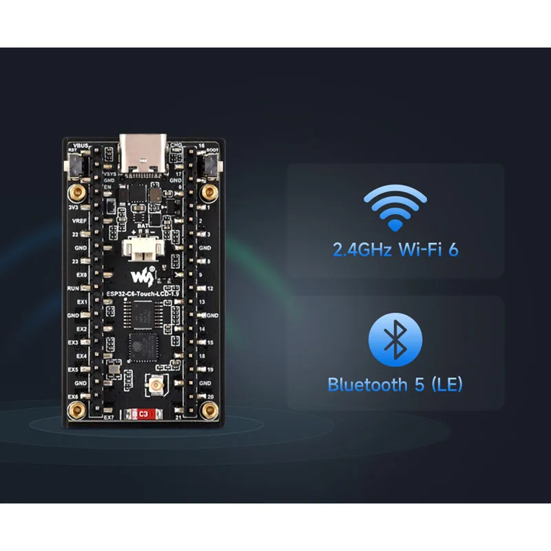 Waveshare ESP32-C6 1.9inch LCD - Lolin S3 recension och pris