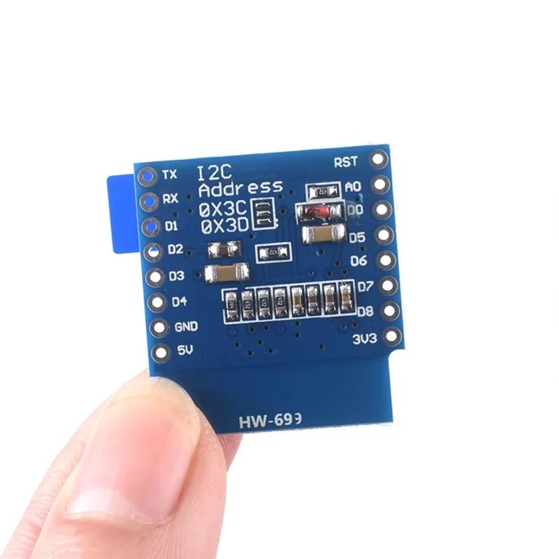 0.66 inch OLED Display Module  - Wemos D1 Mini recension och pris