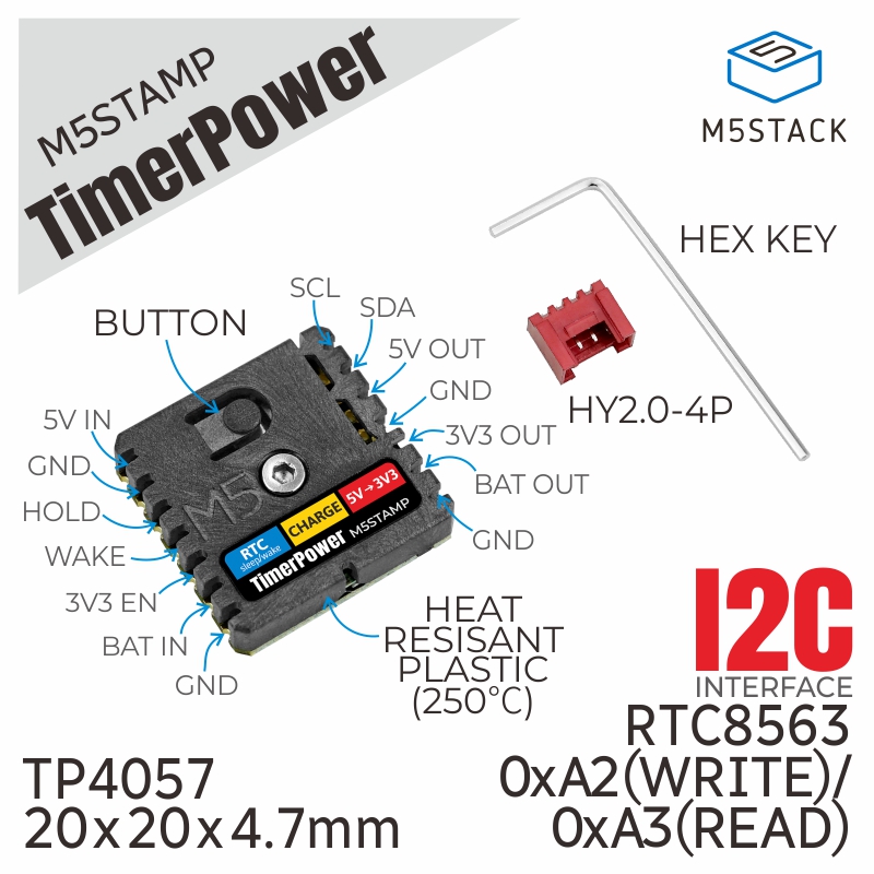 M5Stack Official M5Stamp Timer - M5Stack recension och pris