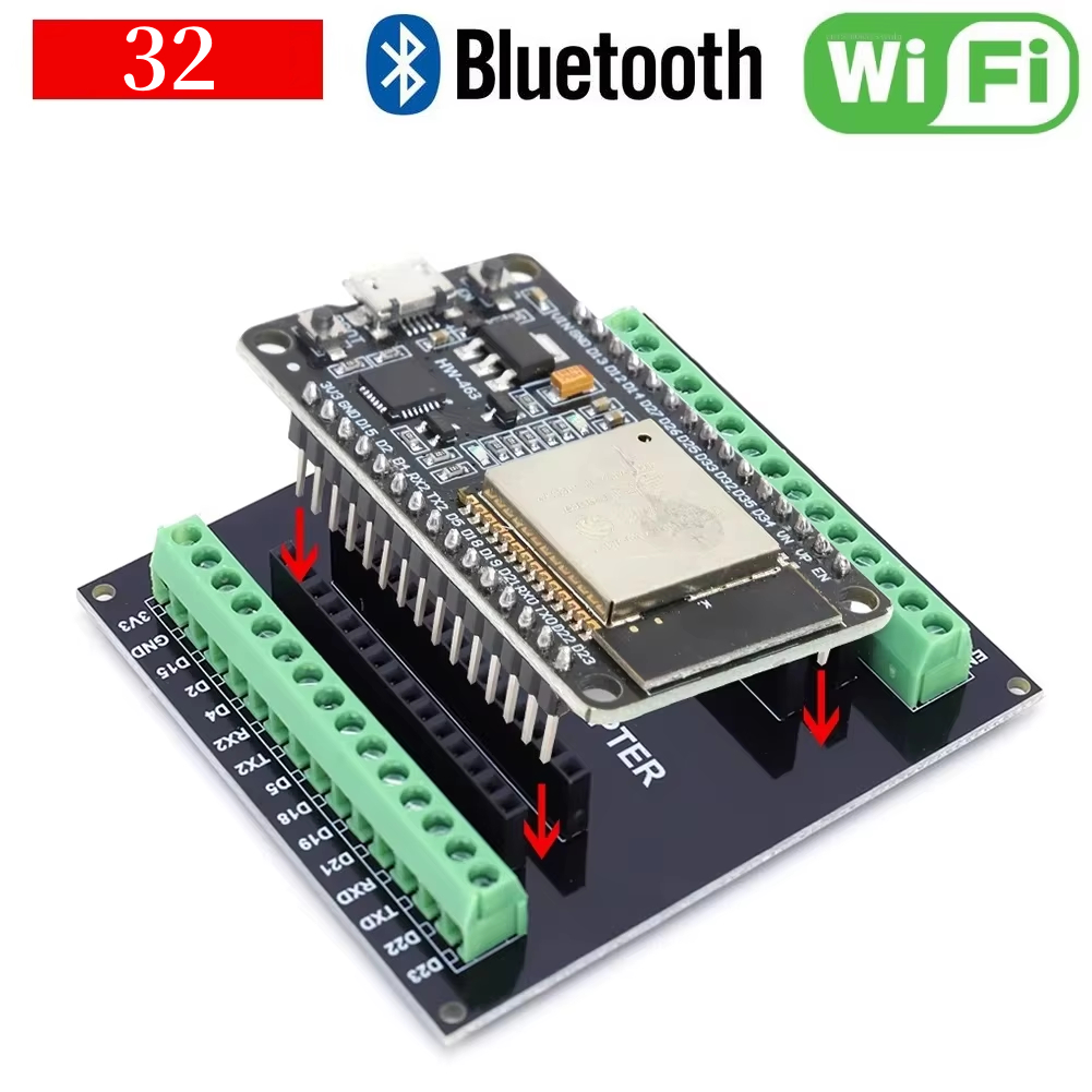 32S Expansion Board CP2102 Nod - Nodemcu 32S recension och pris